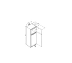 Réfrigérateur congélateur en haut Liebherr ctpe211-26