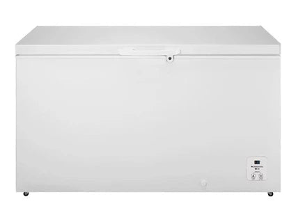 Congélateur coffre Hisense FT546D4AWLYE - Coffre - largeur : 144.8 cm - profondeur : 72.1 cm - hauteur : 85 cm - 420 litres - classe E - blanc