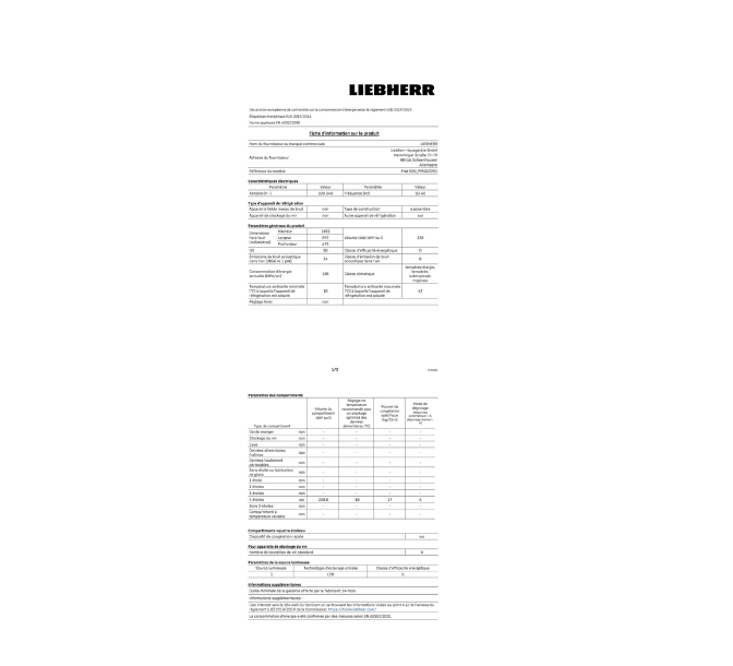 Congélateur armoire Liebherr FND505I-22