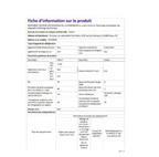 Réfrigérateur congélateur en haut Proline DD209WH