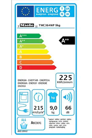 Sèche-linge MIELE TWC 364 WP