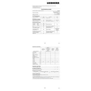 Congélateur coffre Liebherr CFe2500