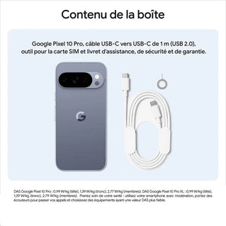 Smartphone Google Pixel 10 Pro 128 Go Porcelaine