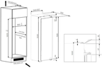Réfrigérateur 1 porte WHIRLPOOL ARG8671 - ENCASTRABLE 122CM