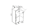 Réfrigérateur congélateur en bas Liebherr CUE231-26