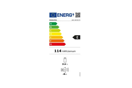 Réfrigérateur 1 porte Whirlpool arg180702fr