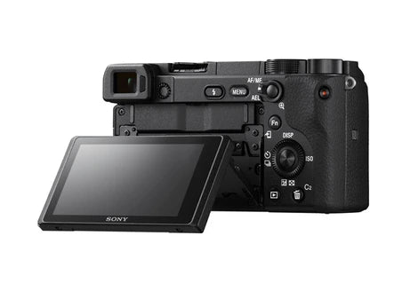 Appareil photo hybride Sony Pack A6400 + FE 16-50 mm + FE 55-210 mm + chargeur externe + 2ème batterie