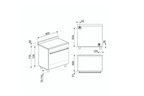 Piano de cuisson Smeg CX90GM