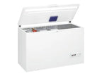 Congélateur coffre Whirlpool WHM39112 - Coffre - largeur : 140.5 cm - profondeur : 69.8 cm - hauteur : 91.6 cm - 394 litres - classe E - blanc