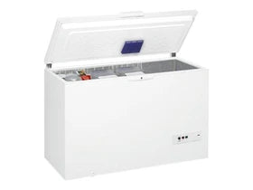 Congélateur coffre Whirlpool WHM39112 - Coffre - largeur : 140.5 cm - profondeur : 69.8 cm - hauteur : 91.6 cm - 394 litres - classe E - blanc