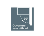Congélateur armoire Siemens GS58NAWEV