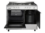 Piano de cuisson Airlux AA9PCGIX2 Butamax - Butanette 90cm Gaz noir inox