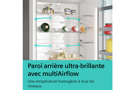 Réfrigérateur congélateur en bas Siemens KG36N2LCF